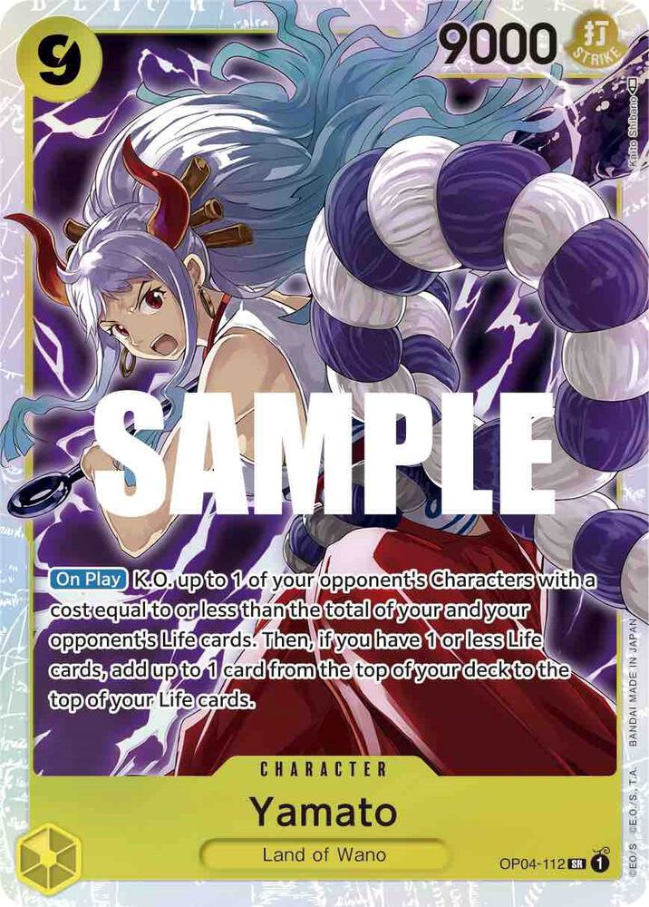 Kingdoms of Intrigue - OP04-112 - Yamato - SR - Foil