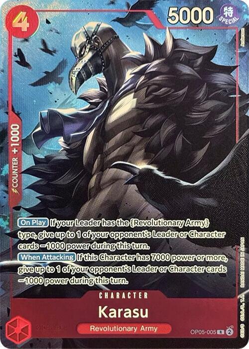 One Piece Promotion Cards - OP05-005 - Karasu (Premium Card Collection -Best Selection Vol. 2-) - R