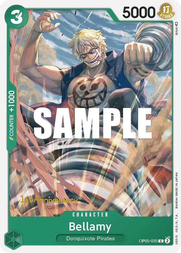 Awakening of the New Era: 1st Anniversary Tournament Cards - OP05-035 - Bellamy - C