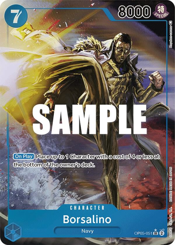 Awakening of the New Era - OP05-051 - Borsalino (Alternate Art) - SR