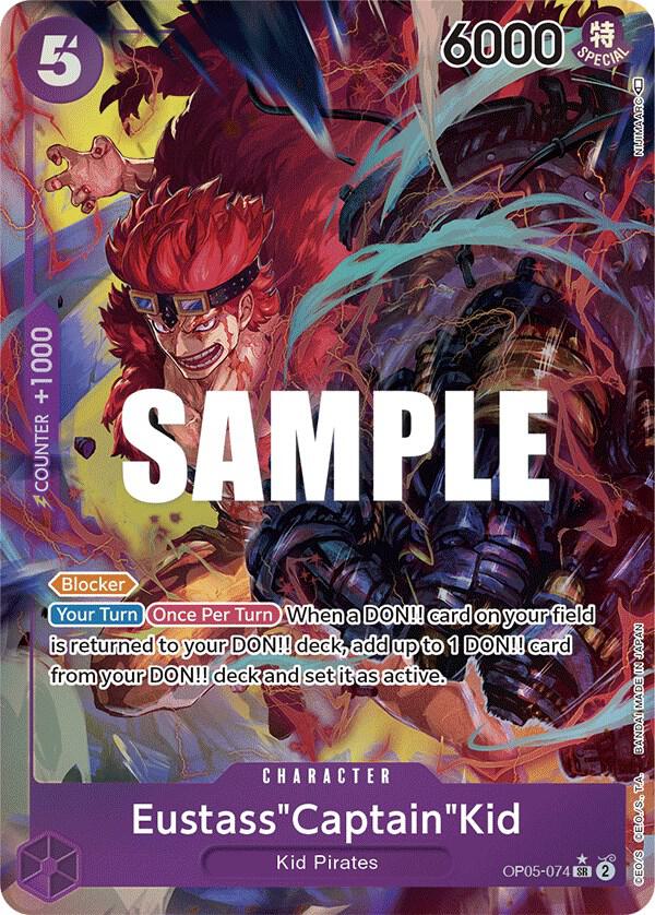 Awakening of the New Era - OP05-074 - Eustass"Captain"Kid (Alternate Art) - SR