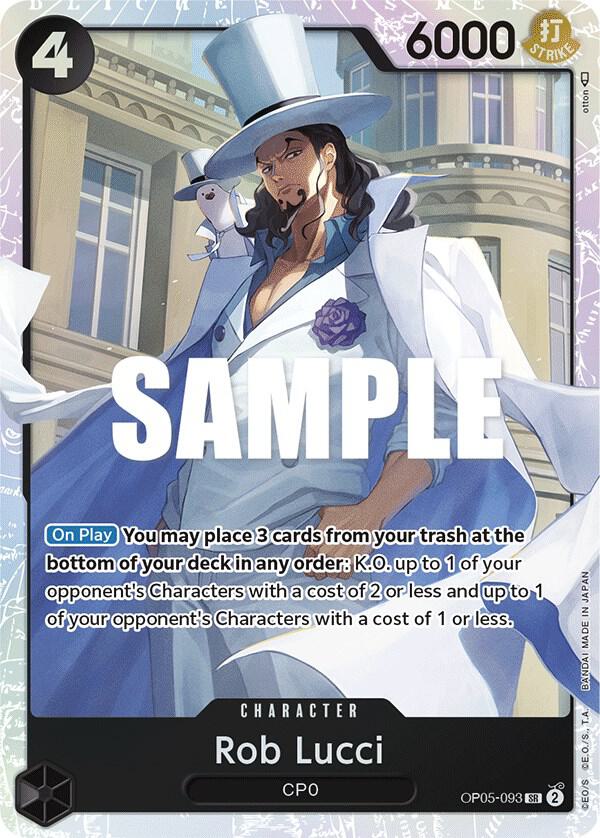 Awakening of the New Era - OP05-093 - Rob Lucci (093) - SR - Foil
