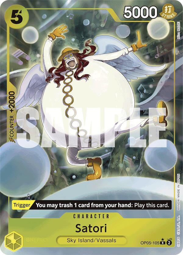 Premium Booster -The Best- - OP05-105 - Satori (Full Art) - R