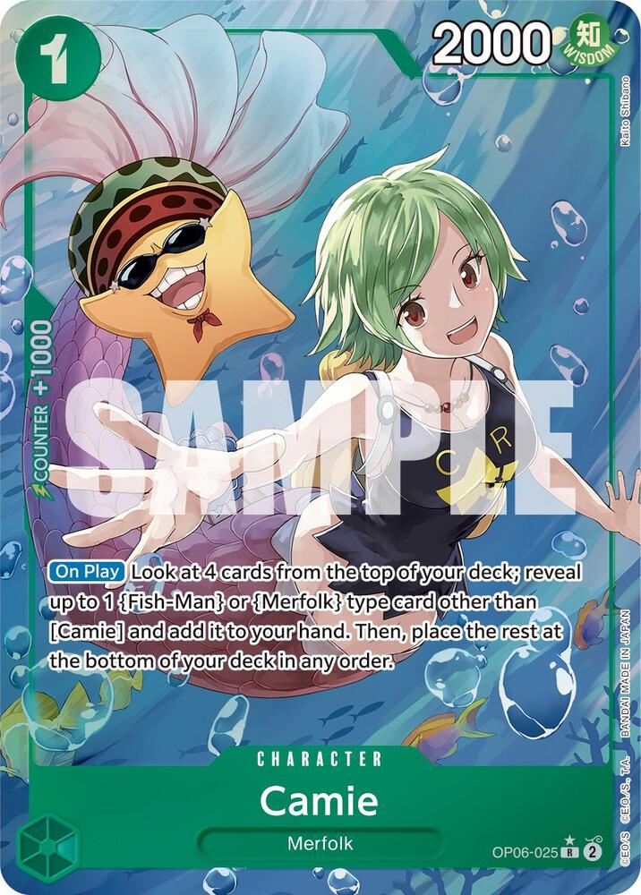 Wings of the Captain - OP06-025 - Camie (Alternate Art) - R