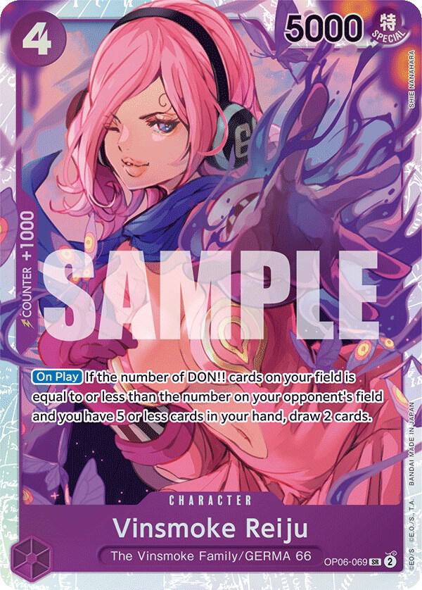 Wings of the Captain - OP06-069 - Vinsmoke Reiju (069) - SR - Foil