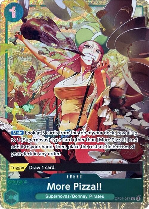 One Piece Promotion Cards - OP07-037 - More Pizza!! (Premium Card Collection -Best Selection Vol. 4-) - UC