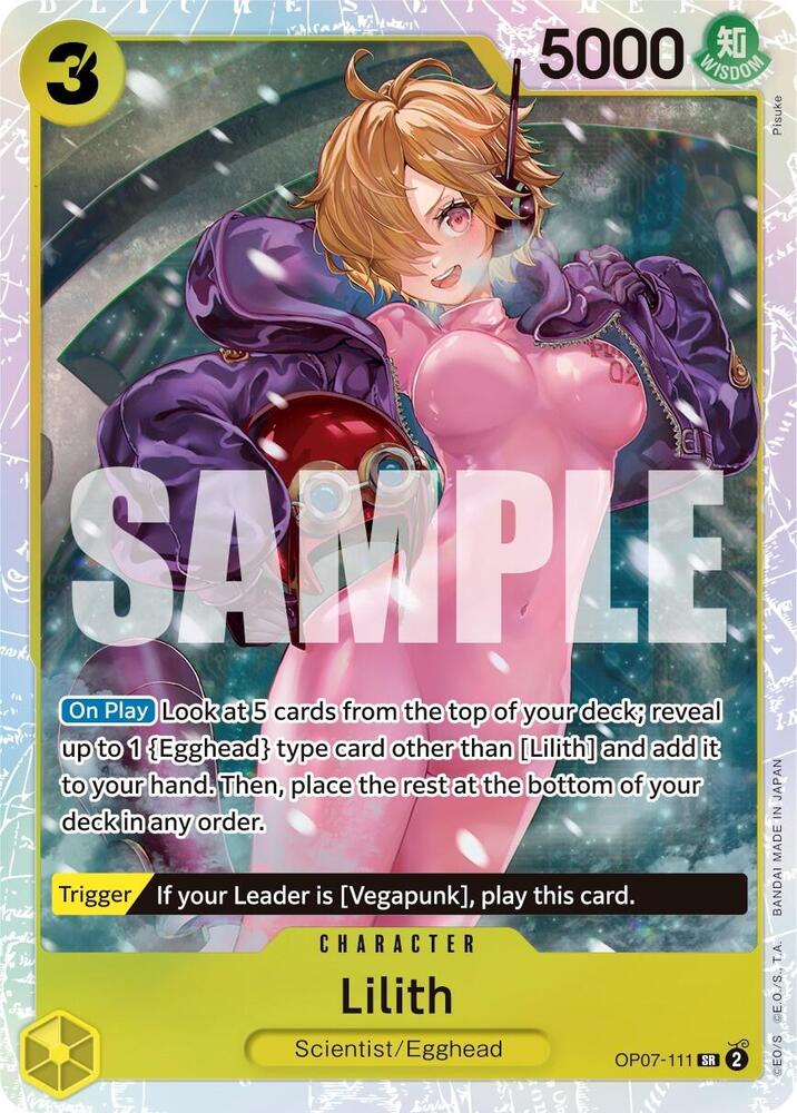 500 Years in the Future - OP07-111 - Lilith - SR - Foil