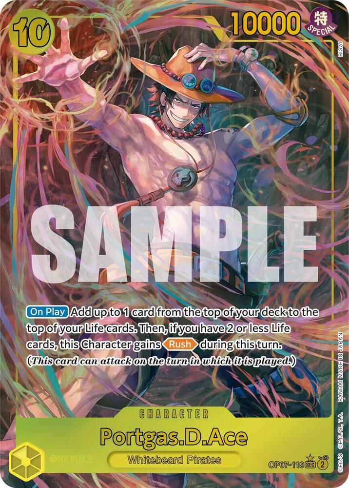 500 Years in the Future - OP07-119 - Portgas.D.Ace (119) (Parallel) - SEC