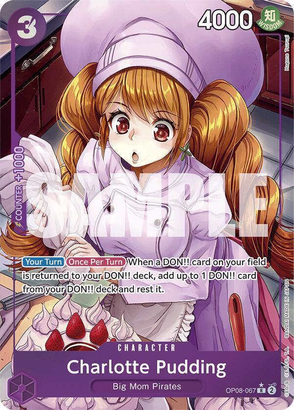 Two Legends - OP08-067 - Charlotte Pudding (067) (Parallel) - R