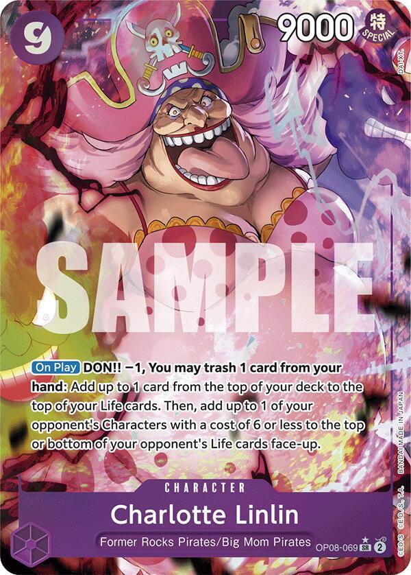 Two Legends - OP08-069 - Charlotte Linlin (Parallel) - SR