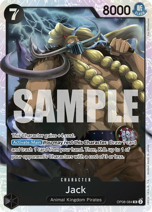 Two Legends - OP08-084 - Jack - SR - Foil