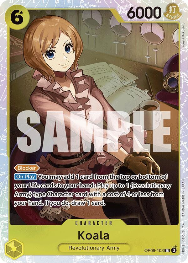 Emperors in the New World - OP09-103 - Koala - SR - Foil