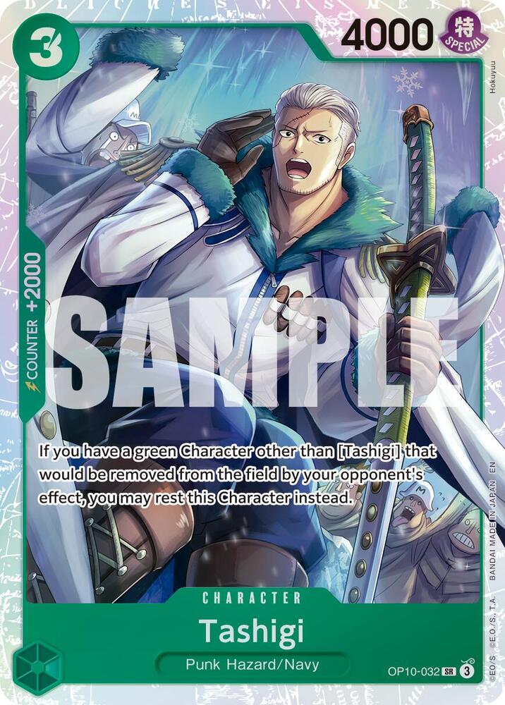 Premium Booster -The Best- Vol. 2 - OP10-032 - Tashigi (Reprint) - SR