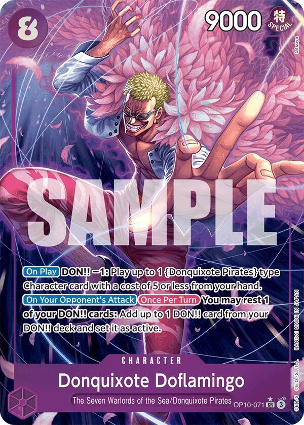 Royal Blood - OP10-071 - Donquixote Doflamingo (Parallel) - SR