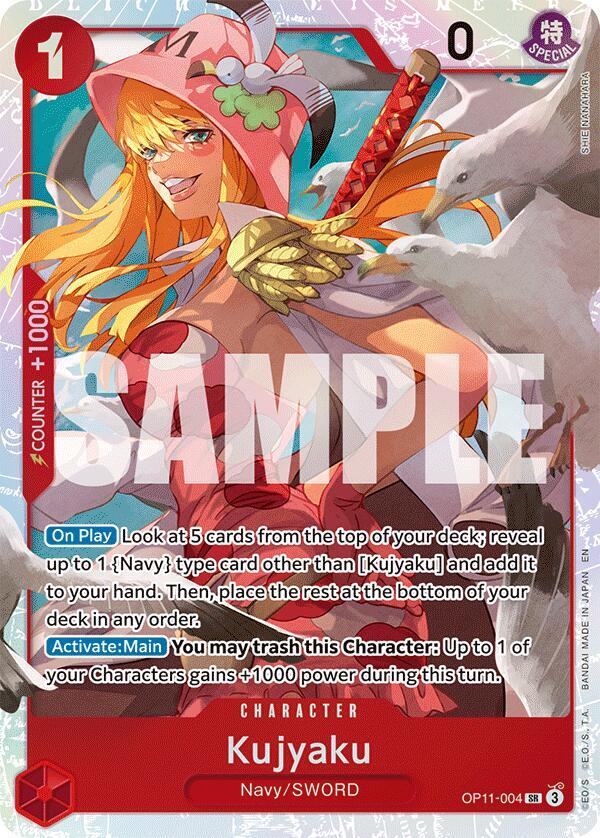 A Fist of Divine Speed - OP11-004 - Kujyaku - SR - Foil