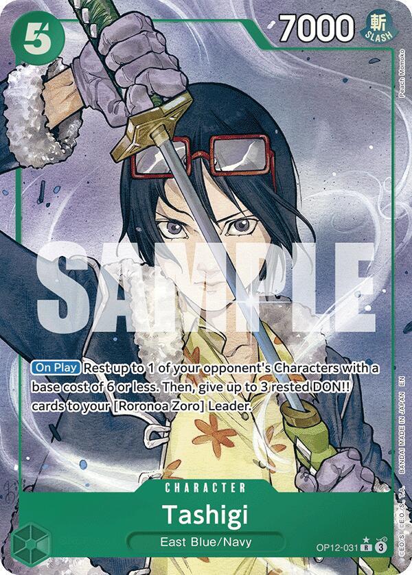 Legacy of the Master - OP12-031 - Tashigi (Alternate Art) - R