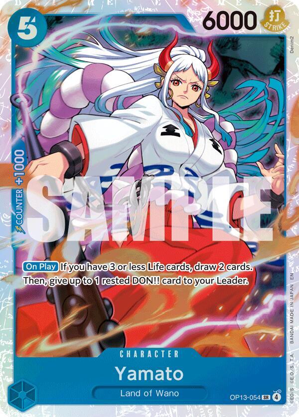 Carrying On His Will - OP13-054 - Yamato - SR - Foil