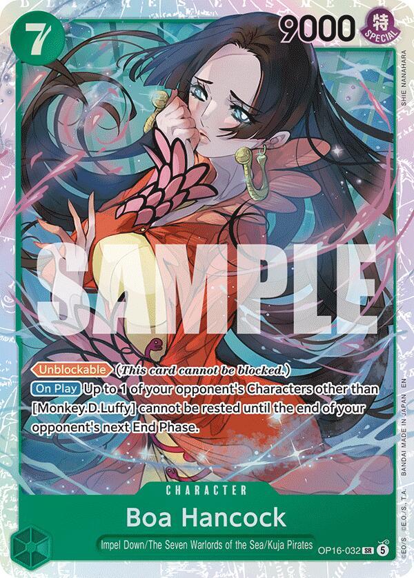 The Time of Battle - OP16-032 - Boa Hancock - SR - Foil