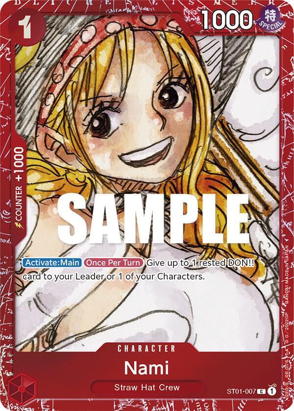 One Piece Promotion Cards - ST01-007 - Nami (Premium Card Collection -ONE PIECE FILM RED Edition-) - C