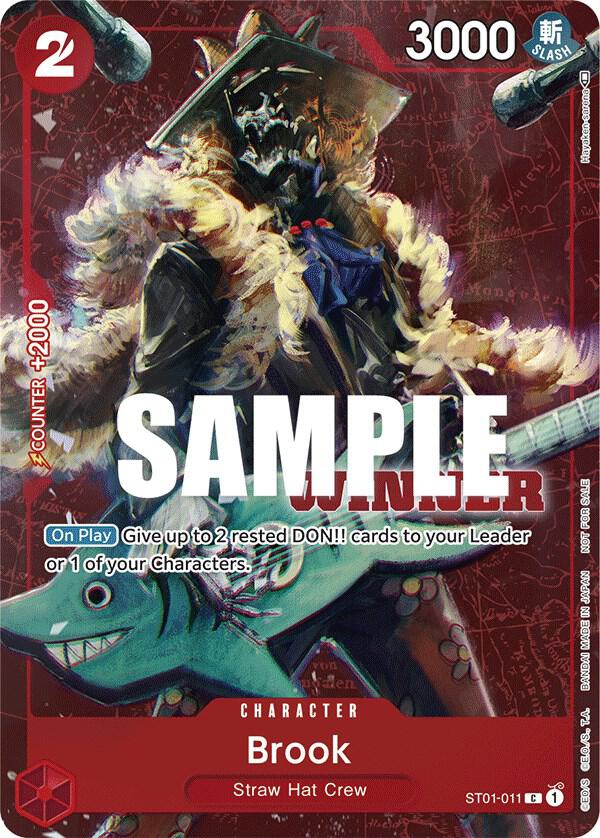 One Piece Promotion Cards - ST01-011 - Brook (Winner Pack Vol. 4) - C