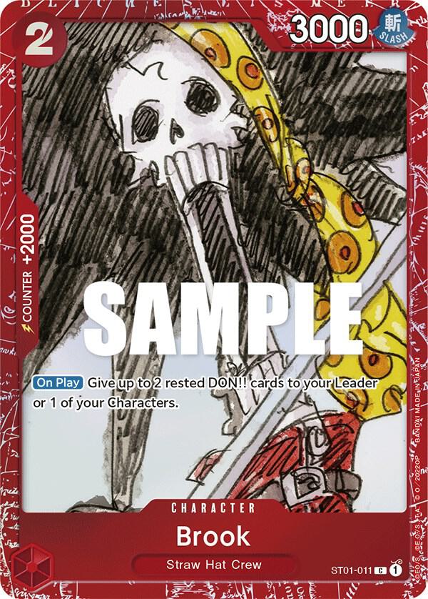 One Piece Promotion Cards - ST01-011 - Brook (Premium Card Collection -ONE PIECE FILM RED Edition-) - C