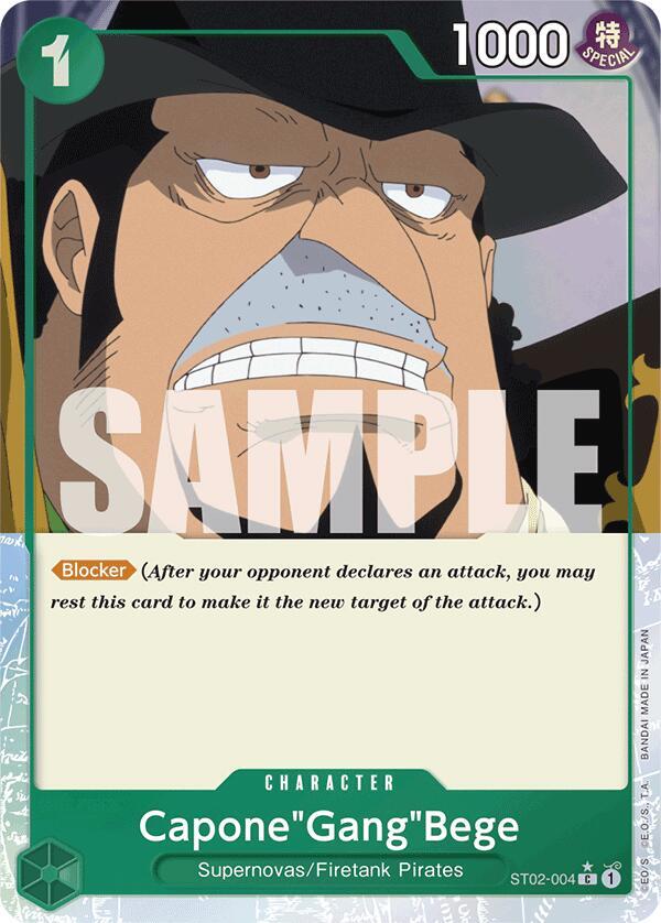 Premium Booster -The Best- - ST02-004 - Capone"Gang"Bege (ST02-004) (Full Art) - C