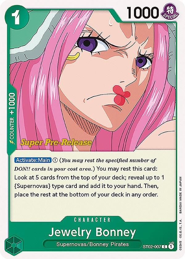 Super Pre-Release Starter Deck 2: Worst Generation - ST02-007 - Jewelry Bonney - C
