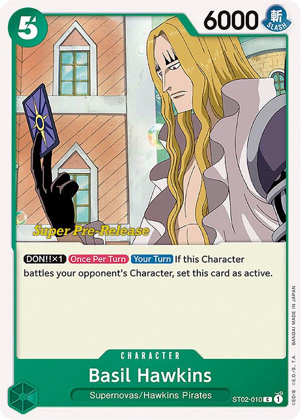 Super Pre-Release Starter Deck 2: Worst Generation - ST02-010 - Basil Hawkins - C