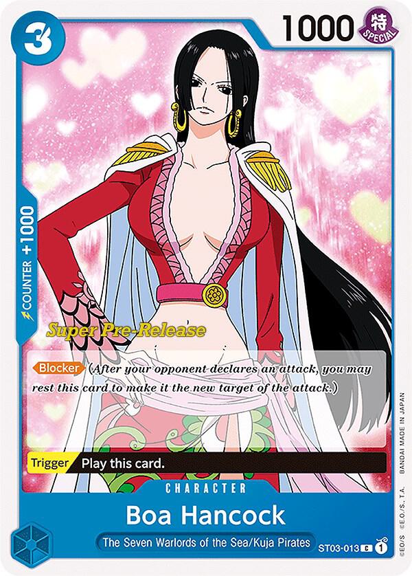 Super Pre-Release Starter Deck 3: The Seven Warlords of the Sea - ST03-013 - Boa Hancock - C