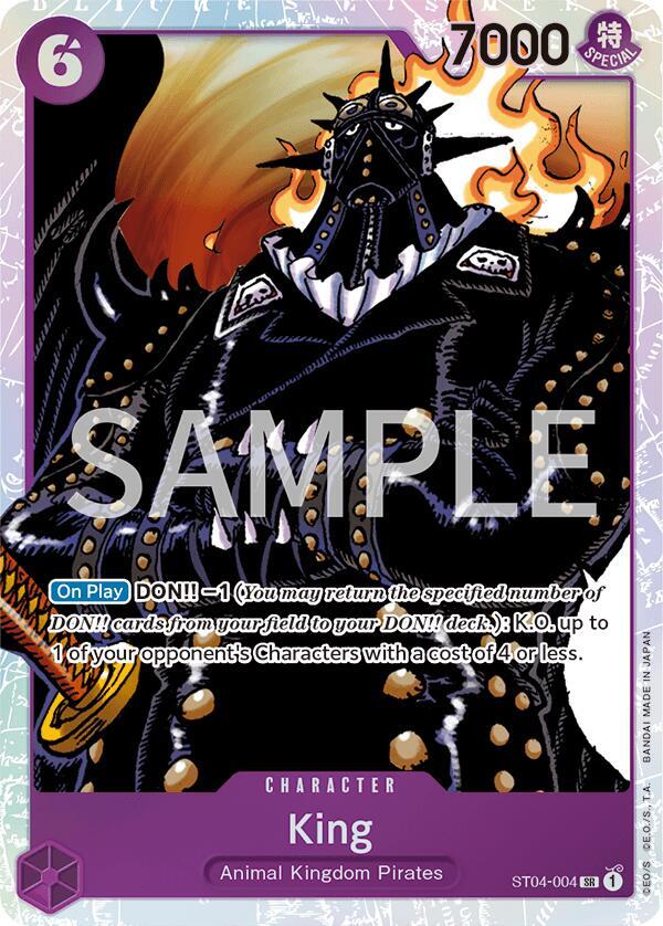 Revision Pack Cards - ST04-004 - King - SR