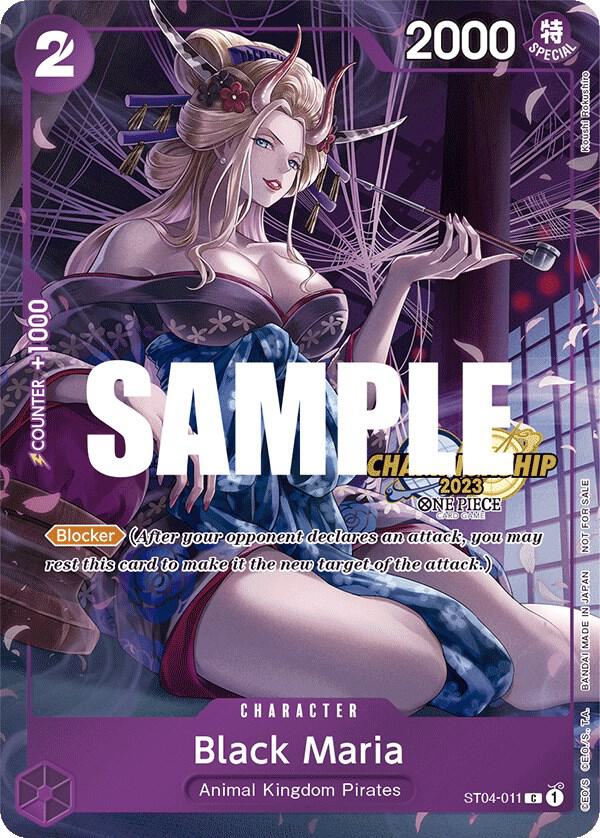 One Piece Promotion Cards - ST04-011 - Black Maria (CS 2023 Celebration Pack) - C
