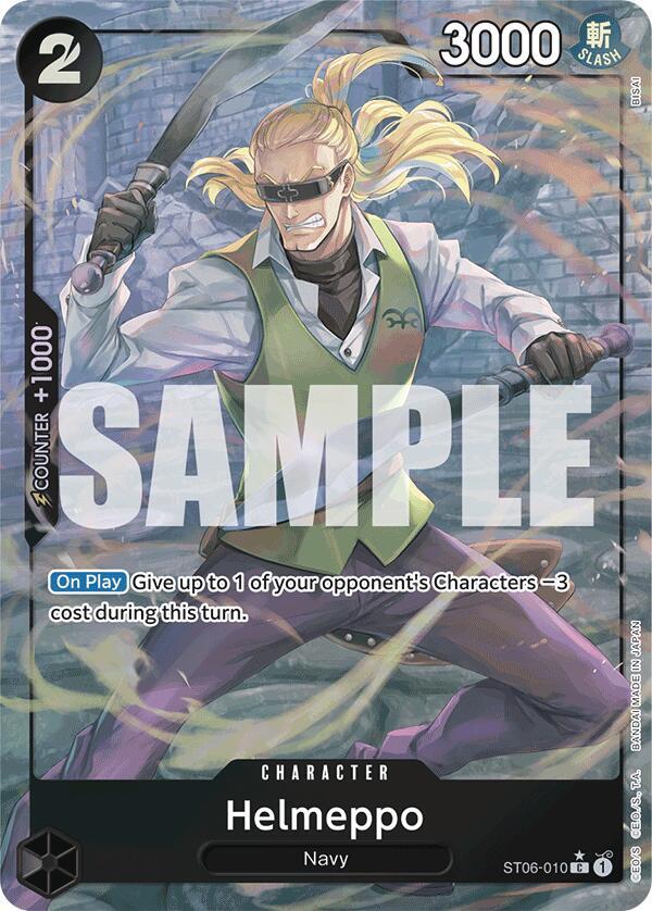 Premium Booster -The Best- - ST06-010 - Helmeppo (Full Art) - C