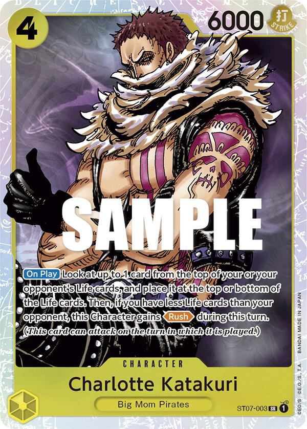 Starter Deck 7: Big Mom Pirates - ST07-003 - Charlotte Katakuri - SR - Foil