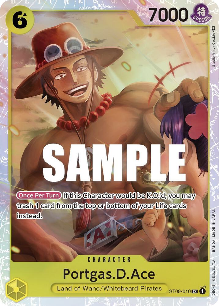 Starter Deck 9: Yamato - ST09-010 - Portgas.D.Ace - SR - Foil