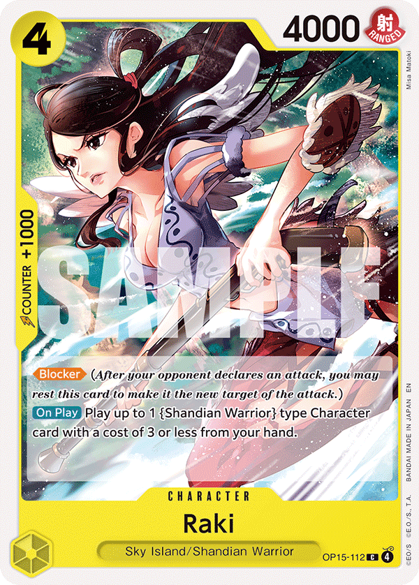 Adventure on Kami's Island - OP15-112 - Raki - C
