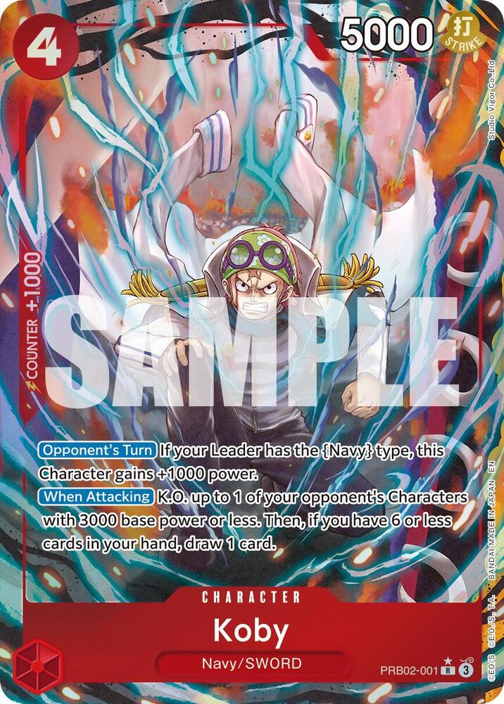 Premium Booster -The Best- Vol. 2 - PRB02-001 - Koby (Alternate Art) - R