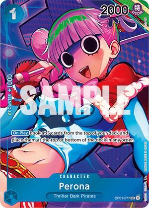 Romance Dawn - OP01-077 - Perona (Box Topper) - UC