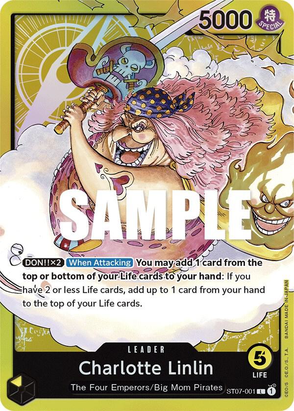 Starter Deck 7: Big Mom Pirates - ST07-001 - Charlotte Linlin - L - Foil