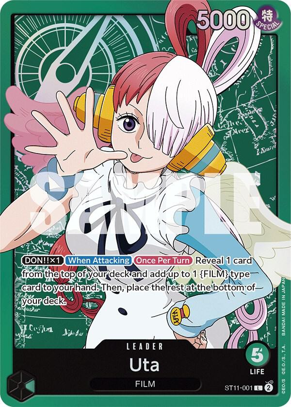 Starter Deck 11: Uta - ST11-001 - Uta (001) - L - Foil