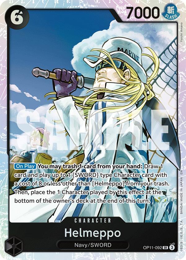 A Fist of Divine Speed - OP11-092 - Helmeppo - SR - Foil