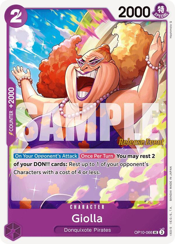 Royal Blood Release Event Cards - OP10-066 - Giolla - UC