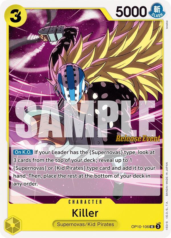 Royal Blood Release Event Cards - OP10-106 - Killer - UC