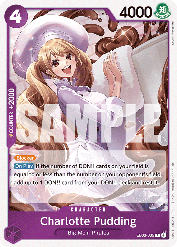 Extra Booster: One Piece Heroines Edition - EB03-035 - Charlotte Pudding - R - Foil