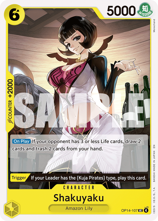 The Azure Sea's Seven - OP14-107 - Shakuyaku - UC