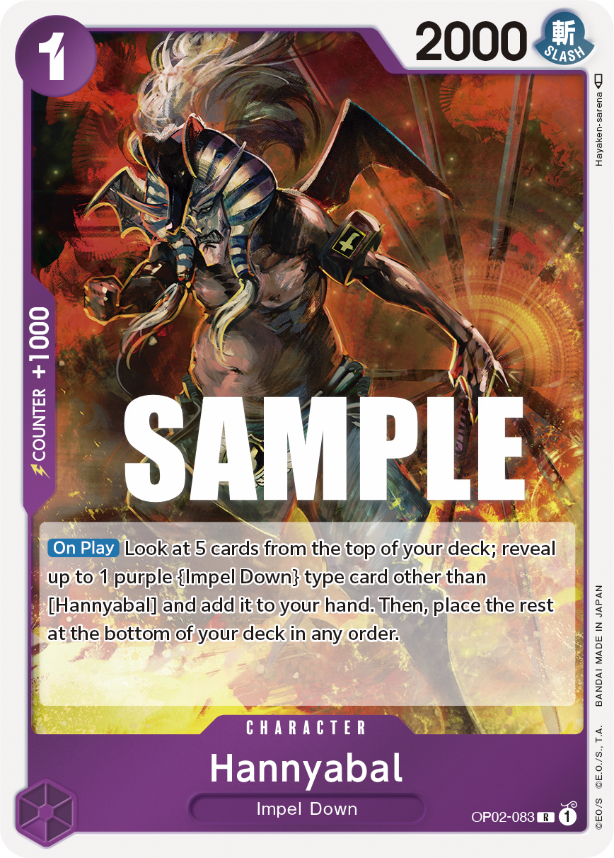 Paramount War - OP02-083 - Hannyabal - R - Foil