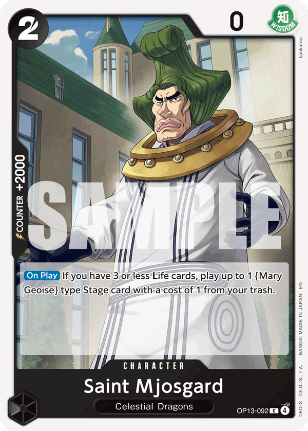 Carrying On His Will - OP13-092 - Saint Mjosgard - C