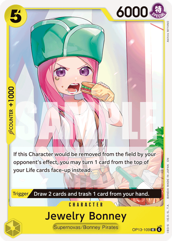 Carrying On His Will - OP13-109 - Jewelry Bonney (109) - UC