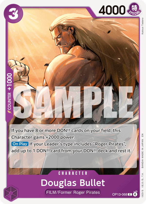 Carrying On His Will - OP13-068 - Douglas Bullet - C