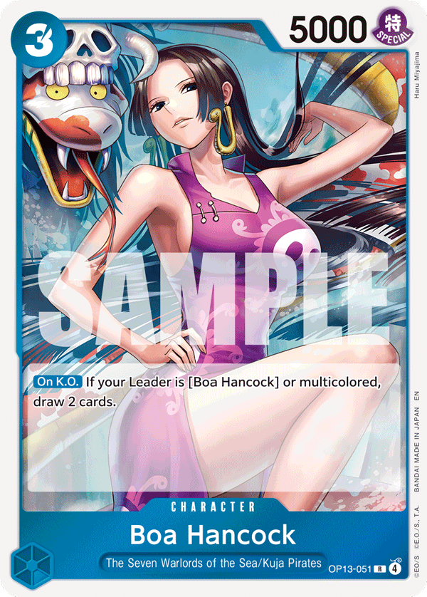 Carrying On His Will - OP13-051 - Boa Hancock - R - Foil