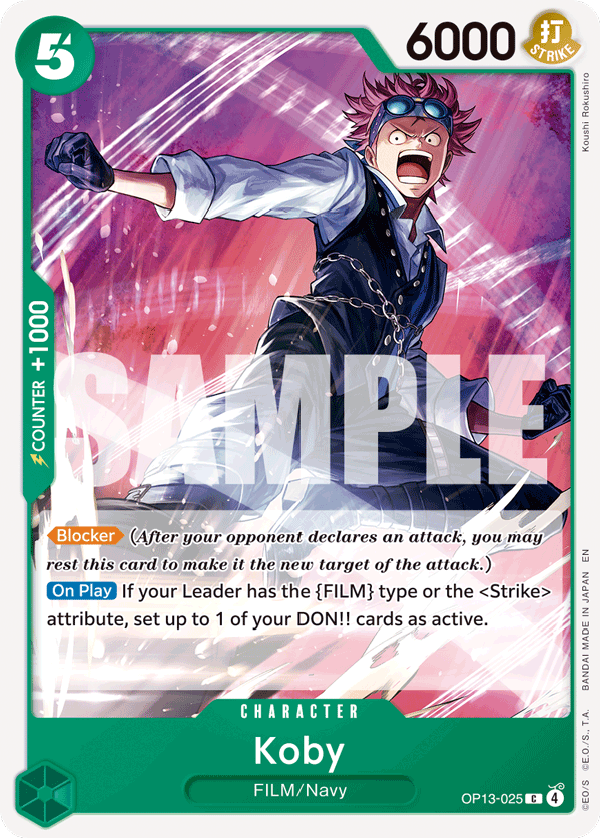 Carrying On His Will - OP13-025 - Koby - C